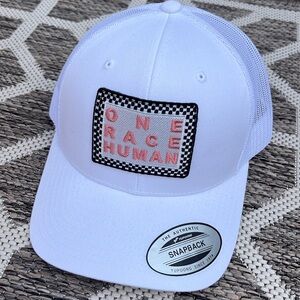 New! “One Race Human” Trucker/Baseball Cap! 🧢